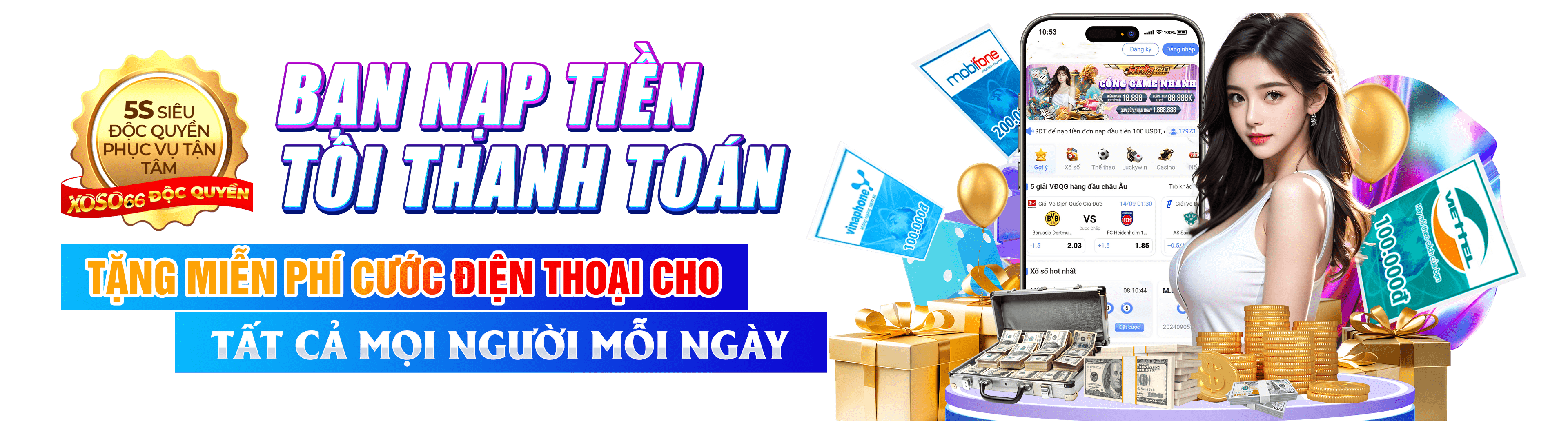 Hình ảnh quảng cáo của v8club hiển thị nền tảng và các lợi ích