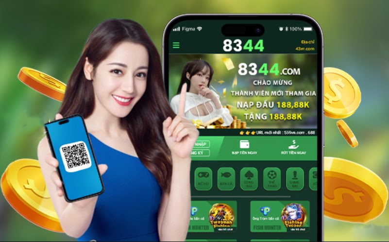 Hình ảnh quảng cáo của v8club hiển thị nền tảng và các lợi ích
